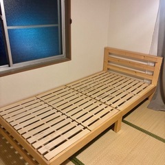 すのこベッド　単身者用