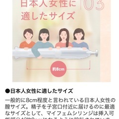 【おまけ3個付き】myfem 妊活 シリンジ 不妊 家庭用 の画像