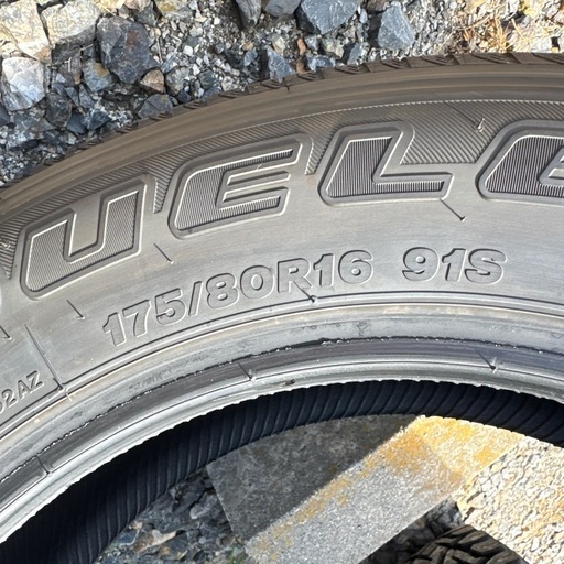 175/80R16 ジムニー JB64 タイヤ4本セット新車外し (あつし