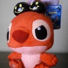  ★ディズニー Disney リロ&スティッチ ぬいぐるみ 中古品