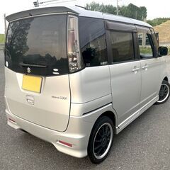 「気づいたらブラックに･･･」それなら【自社ローン＆リース】🚗来店不要・保証人不要でラクラクです😉自己破産・任意整理・借入多数でもOK👌＜月々格安＞パレット　SW　4WD　修復歴なし　車検２年付　ナビTV　パワスラの画像