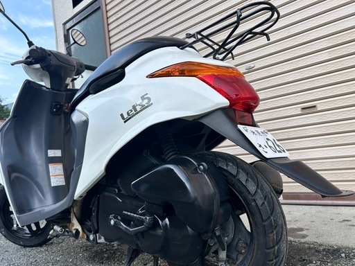 【販売済】☆配送可！2000km程の低走行！  燃料高騰の強い味方！ 1L/70km以上の低燃費！ FIでスムーズ始動！ スズキ Let's5　CA47A 実働品☆