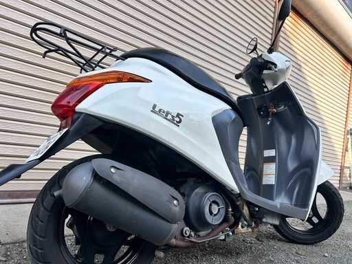 【販売済】☆配送可！2000km程の低走行！  燃料高騰の強い味方！ 1L/70km以上の低燃費！ FIでスムーズ始動！ スズキ Let's5　CA47A 実働品☆