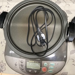 決定　ホットプレート　鍋2つ付きの画像