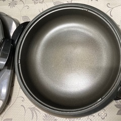 決定　ホットプレート　鍋2つ付きの画像