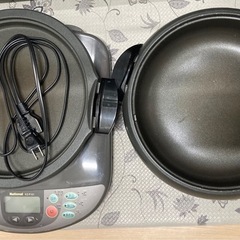 ホットプレート　鍋2つ付き