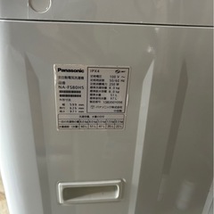 Panasonicの洗濯機の画像