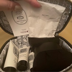 diptyque ディプティック カタール航空アメニティポーチ女性用の画像