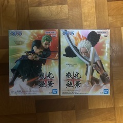 ワンピース　戦光絶景-ロロノア・ゾロ vs S-HAWK 2体セット