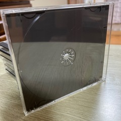 CDケーストレイ入 7個 ジュエルケース。カラー：クリアと黒。の画像