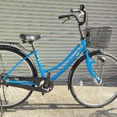 オートライト付  新品鍵付　27インチ自転車の画像