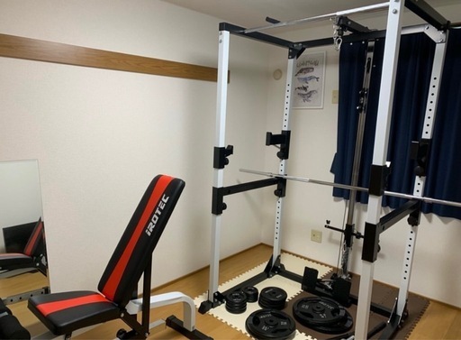 irotec マルチパワーラック ベンチ台セット