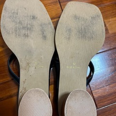サンダル　ブラックサイズM23cm  の画像