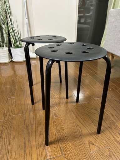 IBBARBO イッバルボー スツール, ダークグレー - IKEA