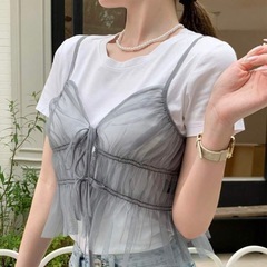 新品未使用タグ付き✨️チュールキャミ♡の画像