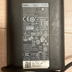 DELL 4.5 mm 65ワット ACアダプタの画像