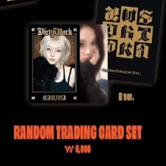 dirty work aespa トレカ aespa Dirty Work ランダムトレカ（韓国ポップアップ A版/B版