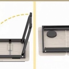 【新品未使用】折りたたみパソコンテーブルの画像