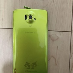 ジャンク　ドコモ　ディズニーモバイル　N-03E グリーン　中古の画像