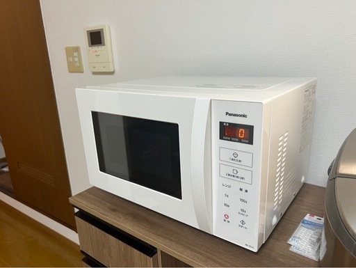 Panasonic電子レンジ　ほぼ新品