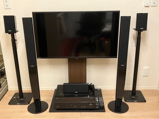 テレビ　スピーカー　AVアンプセット