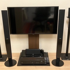 テレビ　スピーカー　AVアンプセット
