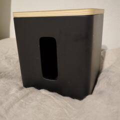 [ ティッシュ＆トイレットペーパーケース リン ] 山崎実業 の画像