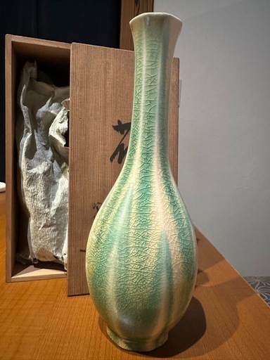 Amazon.co.jp: 平安洛山造 清水焼 花瓶 : ホーム＆キッチン