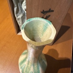 清水焼花瓶富田洛山 (地元ってい) 姫路のインテリア雑貨/小物