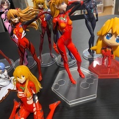 エヴァンゲリオン フィギュア 10体セット (まる) 総社の