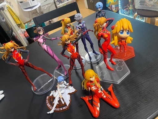 エヴァンゲリオン フィギュア 10体セット (まる) 総社の