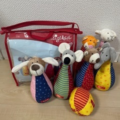 単品売り可！　アンパンマン　木製レジ　ボウリング　おもちゃ　知育　の画像