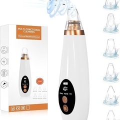 毛穴吸引器 毛穴洗浄 毛穴ケア 6種類吸引ヘッド 3段階吸引力 ...