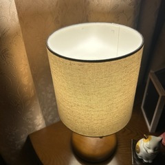 木製⭐︎暗照明ランプの画像