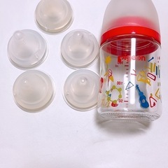   【哺乳瓶3点セット！】ピジョンNUK ビーンスターク　の画像