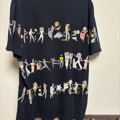 おしゃれデジグァルカットソーオーバーサイズxxL古着の画像