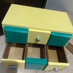 🎀レトロなチェスト🌟小物入れ❤️木製✨の画像