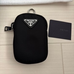 PRADA ショルダーバッグ ナイロン レザー ショルダーバッグの画像