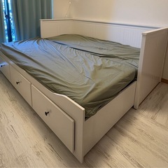 IKEA ヘムネス ベッドフレーム+マットレス