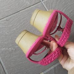 オシャレなミュールの画像
