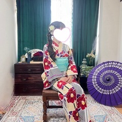 浴衣着付　　ヘアセット込みの画像
