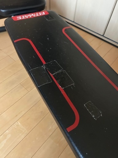 可変式ダンベル24Kg＋【訳あり】
ベンチ（猫の引っ掻き傷あり） 