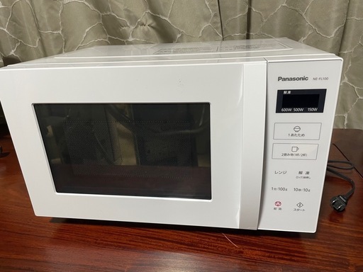 Panasonic パナソニック オーブンレンジ NE-FL100-W 2021年製