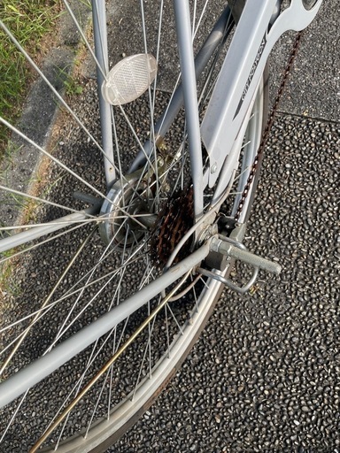 購入者希望者と交渉中になりました、ママチャリ、27インチ　外装6速