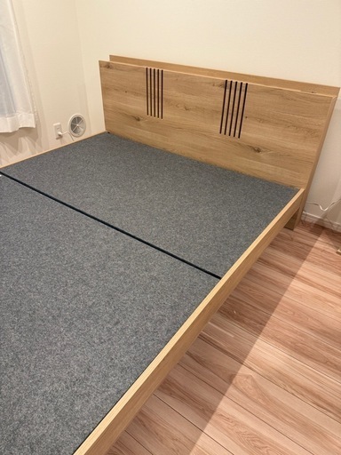 (予定者決定済)serta クイーンベッドフレーム