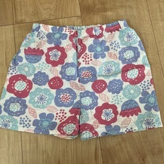 花柄　甚平　女の子　80サイズ　の画像