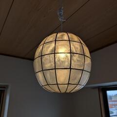 【2つセット】ランプシェード　電球付き