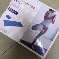 【Cainz/カインズ】コンパクトに収納できるヨガマット 厚:6mm