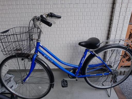 丸石マルイシ自転車変速6段27インチオートライト自転車タイヤ
