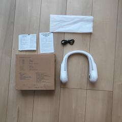 美品　ネッククーラー首扇風機の画像
